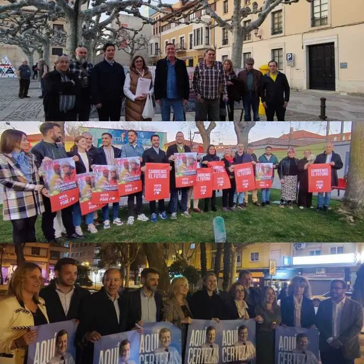 pegada virtual en Zamora para las elecciones del 15M