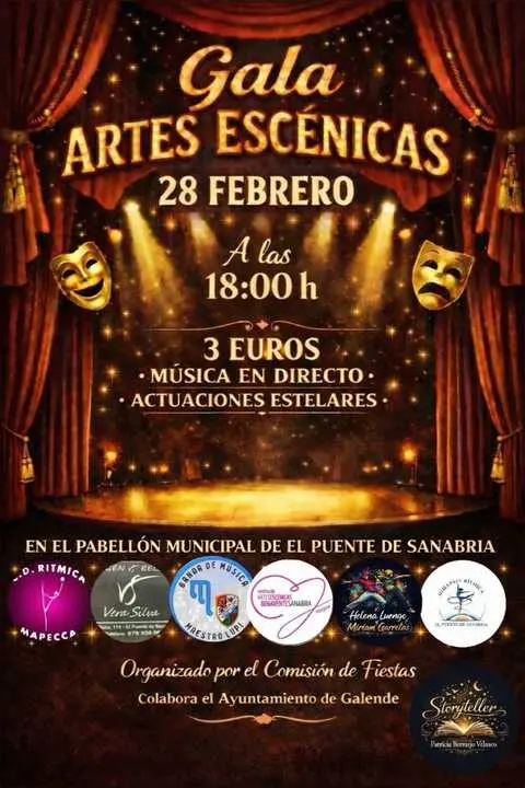 Gala de artes esc&eacute;nicas sanabria