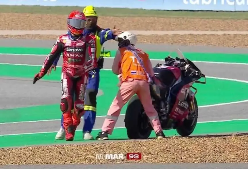 Pinchazo de Marc M&aacute;rquez Tailandia GP
