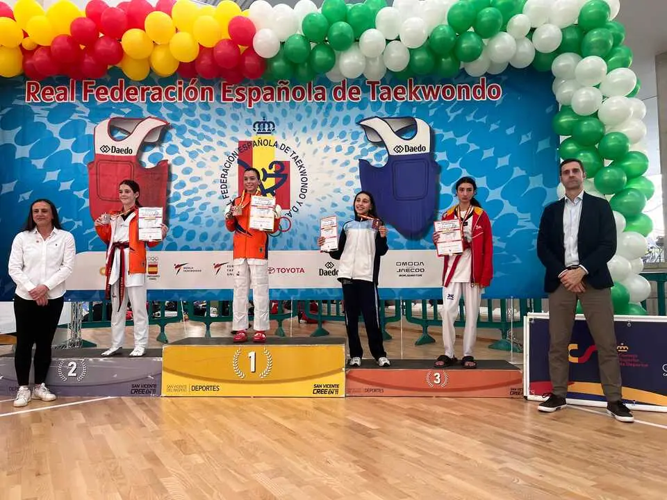 Ainhoa Garc&iacute;a, tercera Campeonato de Espa&ntilde;a de Taekwondo