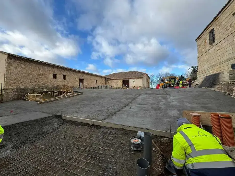 Obras en la trasera de la Catedral. Imagen de Archivo