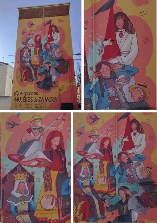 Nuevo mural en San Jos&eacute; Obrero