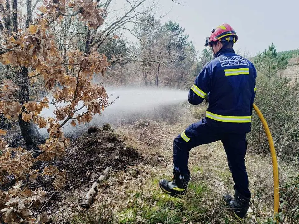 incendio en Nuez de Aliste y Trabazos (2)