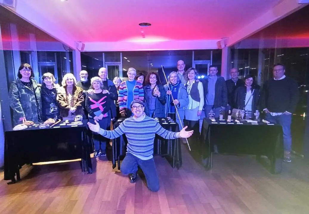 Foto de familia de la &uacute;ltima sesi&oacute;n de las Jornadas Prehist&oacute;ricas