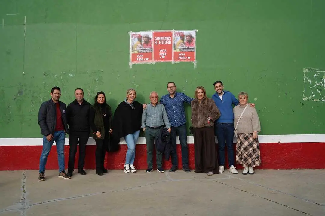 PSOE de Zamora visita Tapioles y Villalpando