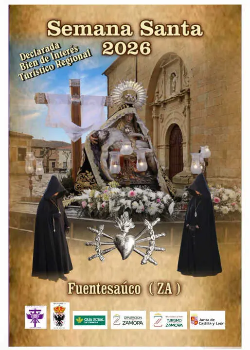 Cartel anunciador Semana Santa Fuentesa&uacute;co 2026