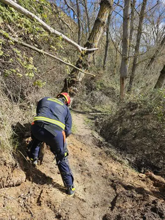 Bomberos de Toro actuaci&oacute;n en caminos