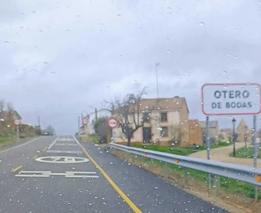 Otero de BOdas lluvia