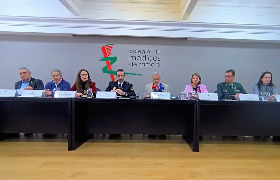 Presentaci&oacute;n en conmemoraci&oacute;n del D&iacute;a Europeo contra las Agresiones a al personal Sanitario en el Colegio de M&eacute;dicos de Zamora