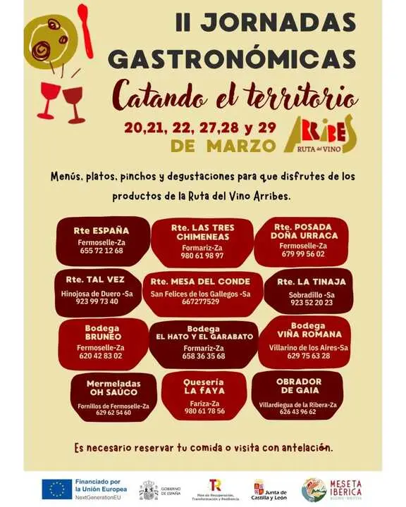 II Jornadas gastron&oacute;micas Cantando el Territorio