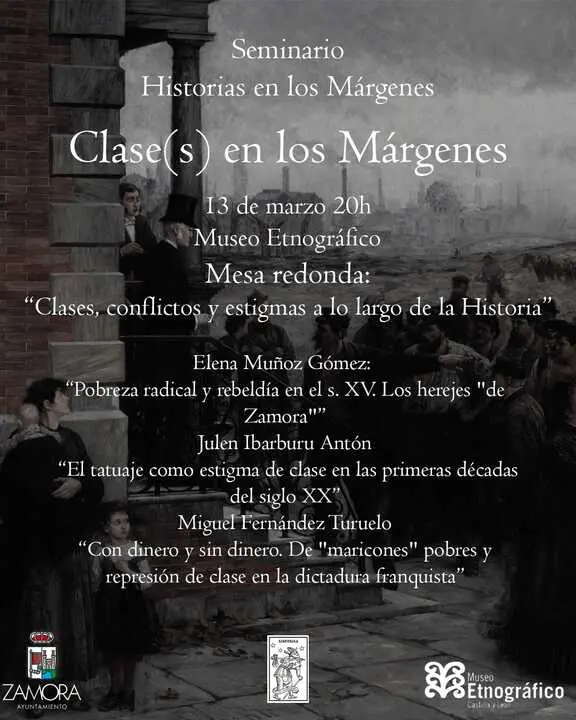 Cartel anunciador del ciclo de conferencias