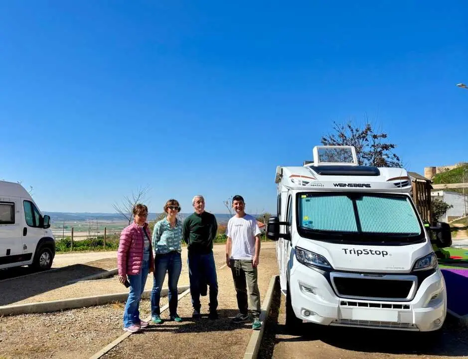 Presentaci&oacute;n zona autocaravanas en Toro