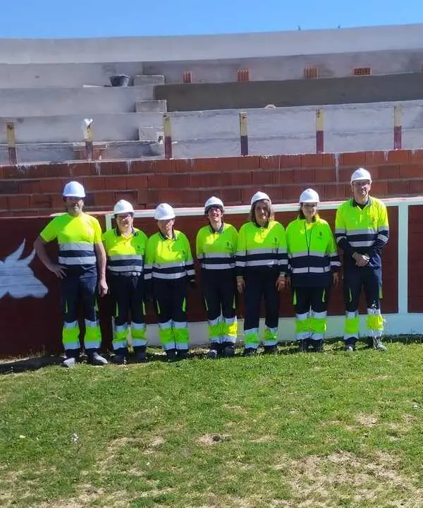 Integrantes del Plan Empleo en Sanzoles