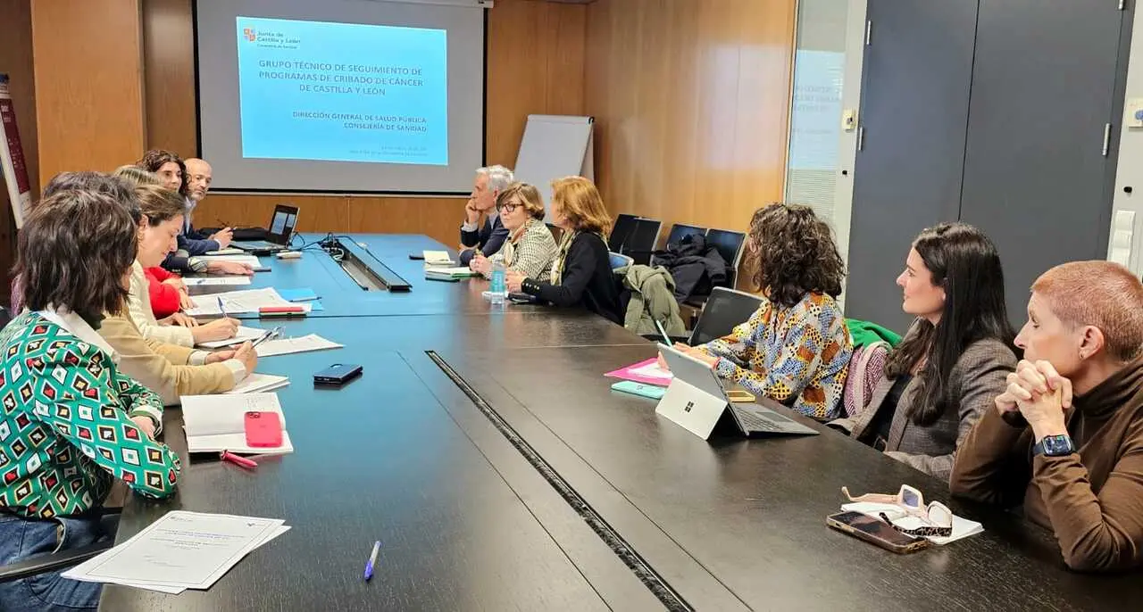 Reuni&oacute;n Grupo cribados de c&aacute;ncer de Castilla y Le&oacute;n