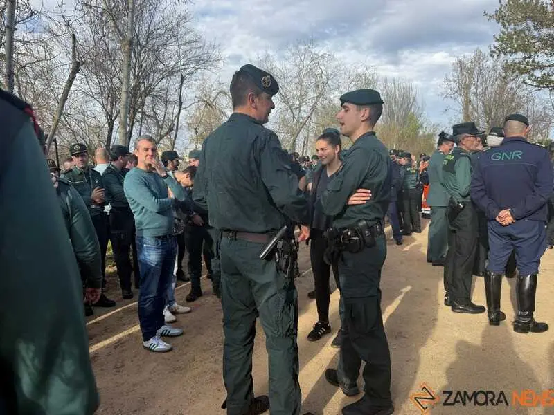 simulacro de una persona desaparecida en Zamora _2