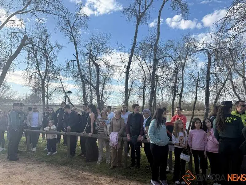 simulacro de una persona desaparecida en Zamora _4