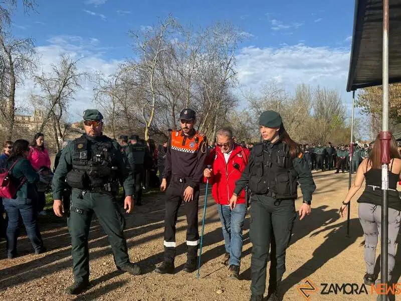 simulacro de una persona desaparecida en Zamora _13