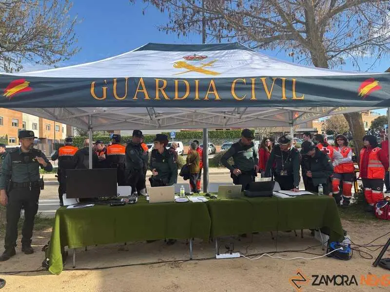 simulacro de una persona desaparecida en Zamora _17