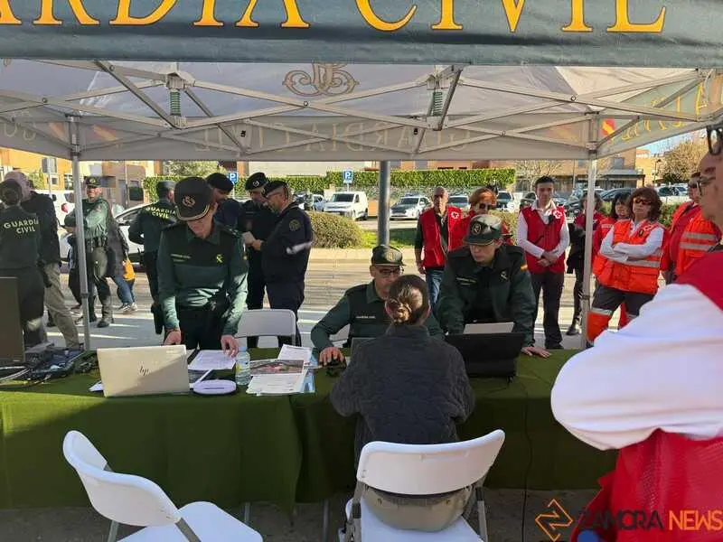 simulacro de una persona desaparecida en Zamora _26