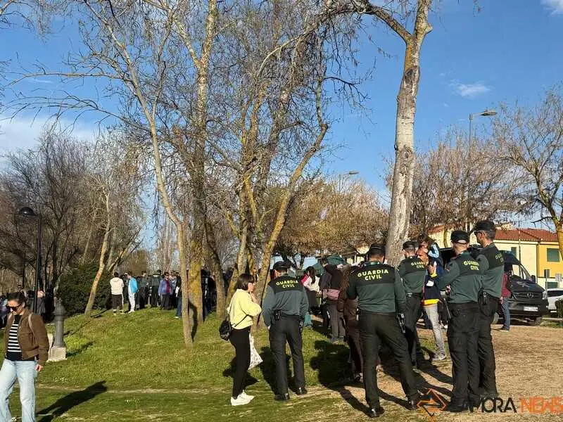 simulacro de una persona desaparecida en Zamora _30