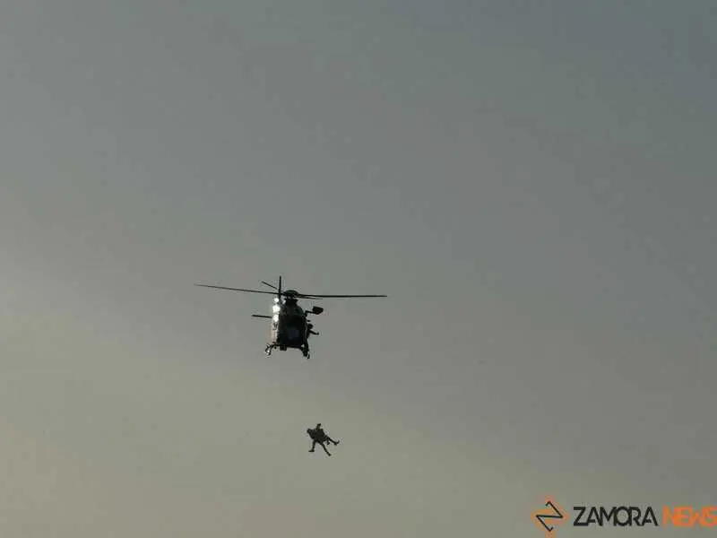 simulacro de una persona desaparecida en Zamora _39