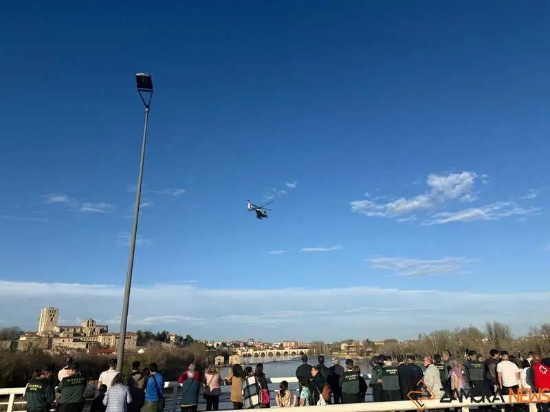 simulacro de una persona desaparecida en Zamora _40