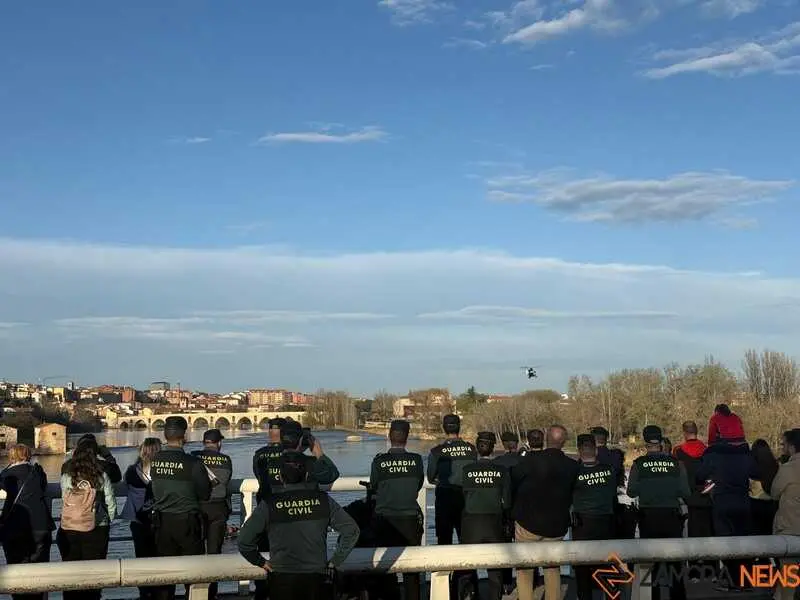 simulacro de una persona desaparecida en Zamora _44