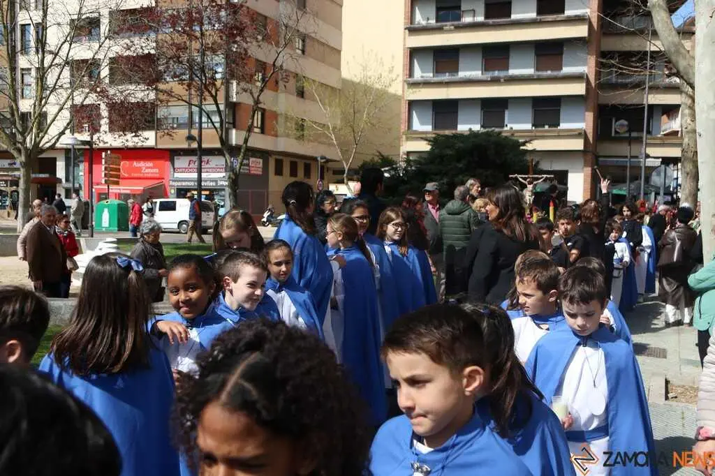   El Sagrado Coraz&oacute;n de Jes&uacute;s de Zamora celebra su propia procesi&oacute;n de Semana Santa_10