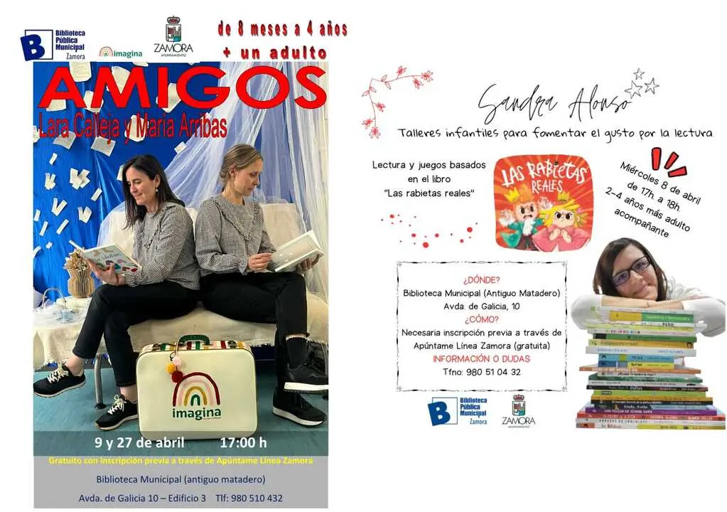 Carteles de las actividades