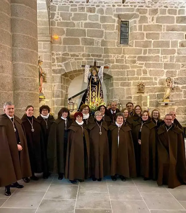 Procesi&oacute;n de la Dolorosa de Bermillo. Foto cedida
