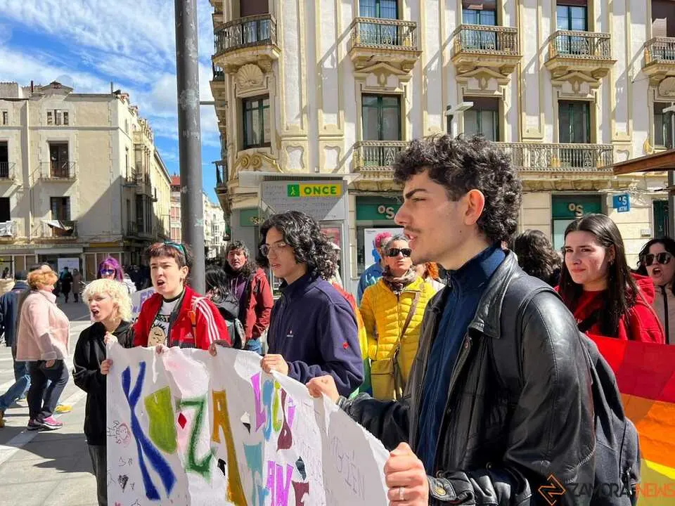 Manifestaci&oacute;n Kuza contra la transfobia