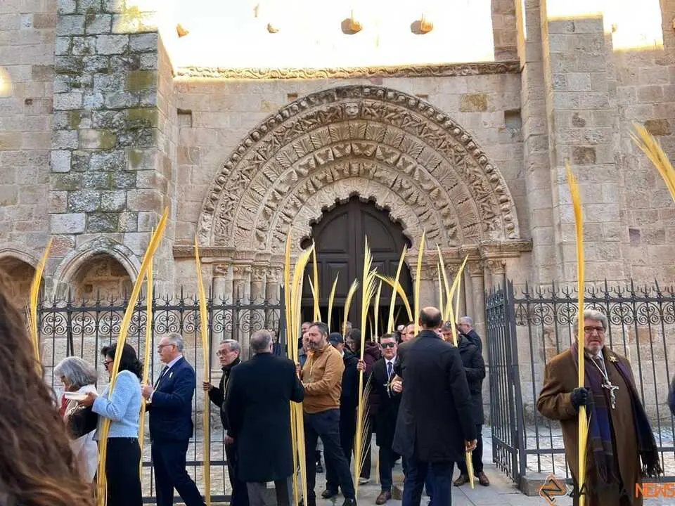 Bendici&oacute;n de palmas Obispo _11