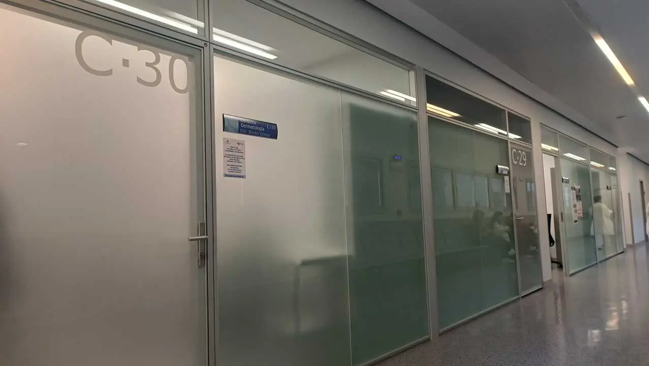 Consulta de dermatolog&iacute;a hospital provincial de Zamora