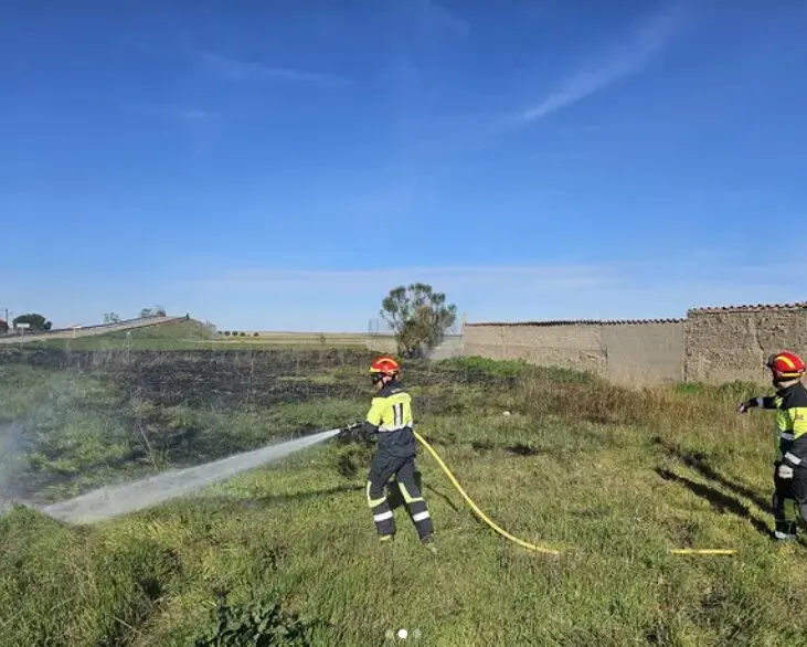 incendio en Piedrahita de Castro