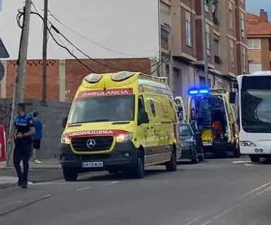Ambulancia en Pinilla. Imagen de Archivo
