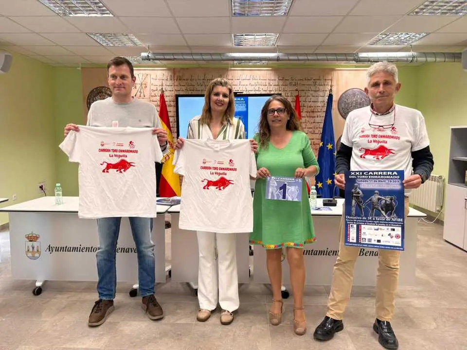 presentaci&oacute;n carrera Toro Enmaromado Benavente
