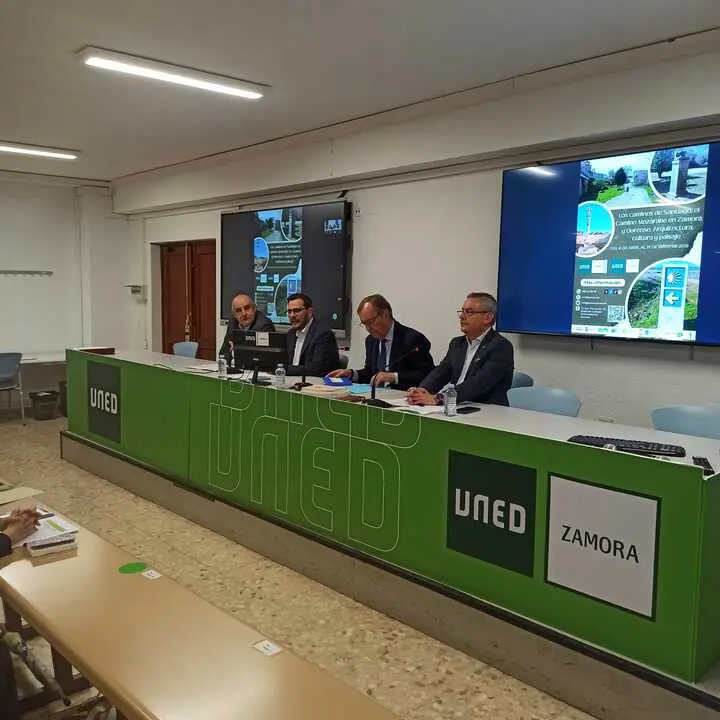 Uned Zamora. camino de Santiago