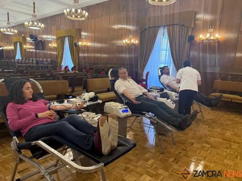 campa&ntilde;a de donaci&oacute;n de sangre en la Diputaci&oacute;n de Zamora 