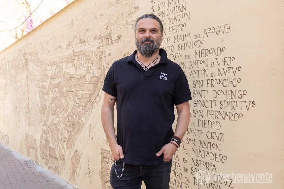 mural de Carlos Adeva en Benavente. IMAGEN INTERBENAVENTE