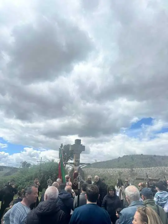 Romer&iacute;a Cristo de Valderrey bendici&oacute;n de campos 