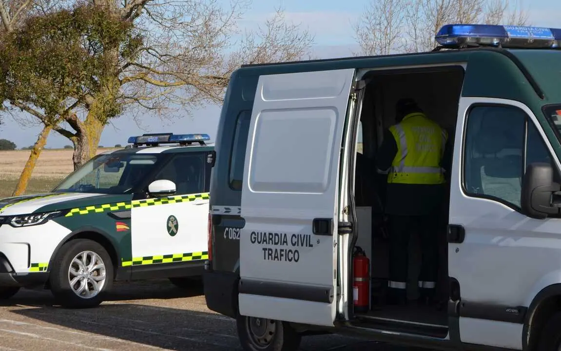 Detenido un conductor en Zamora Guardia Civil