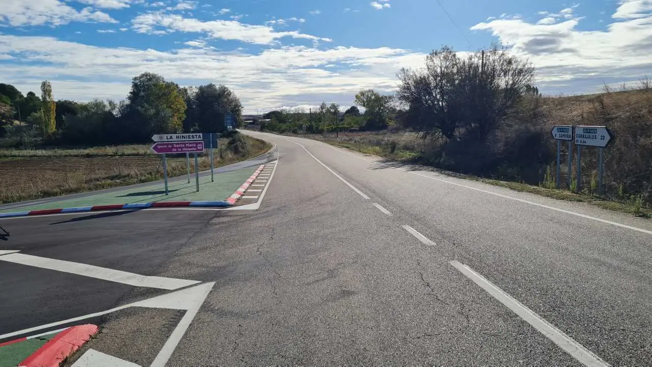 carretera de La Hiniesta
