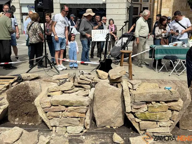 mercado ecol&oacute;gico y piedra de Sayago en Zamora _19