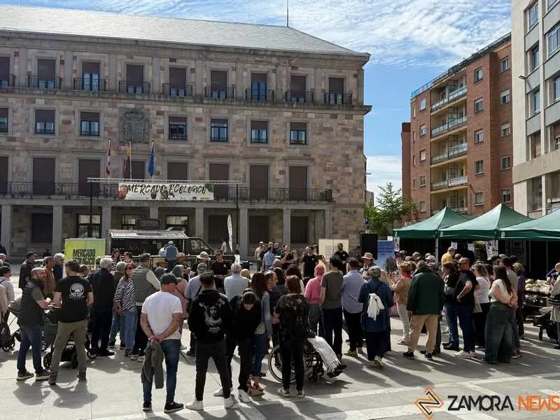 mercado ecol&oacute;gico y piedra de Sayago en Zamora _29