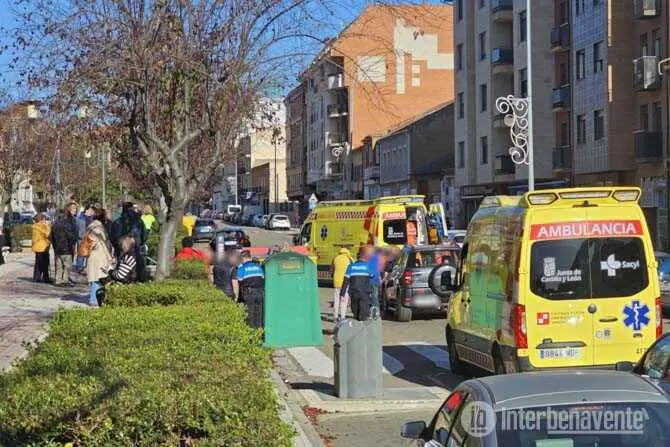 accidente Benavente. Imagen interbenavente de archivo