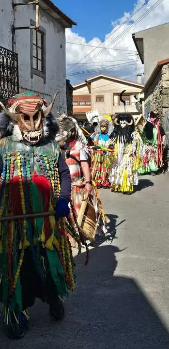 Carucheros de Sesn&aacute;ndez de T&aacute;bara en Bemposta. IMAGEN CEDIDA (4)