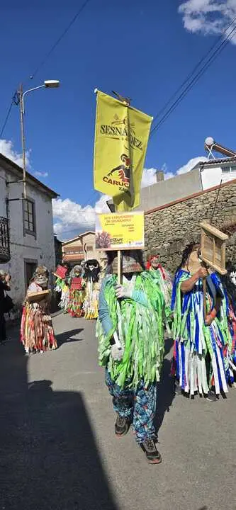 Carucheros de Sesn&aacute;ndez de T&aacute;bara en Bemposta. IMAGEN CEDIDA (8)