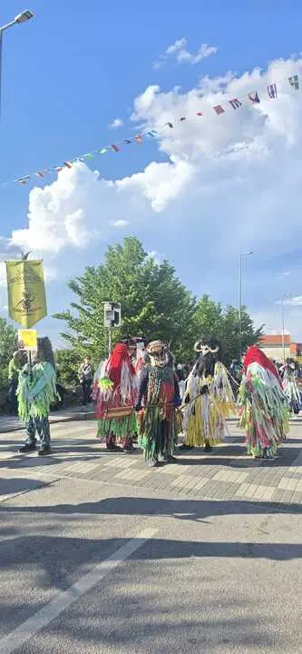 Carucheros de Sesn&aacute;ndez de T&aacute;bara en Bemposta. IMAGEN CEDIDA (9)