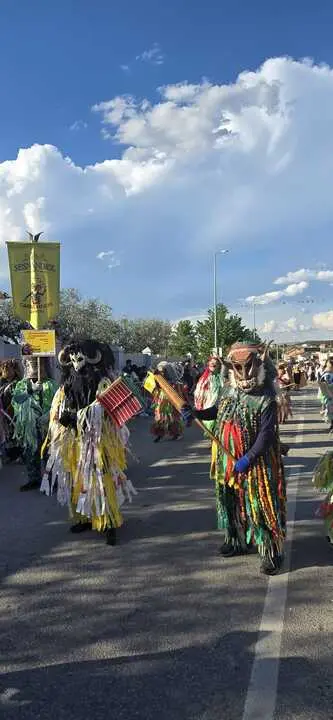 Carucheros de Sesn&aacute;ndez de T&aacute;bara en Bemposta. IMAGEN CEDIDA (14)