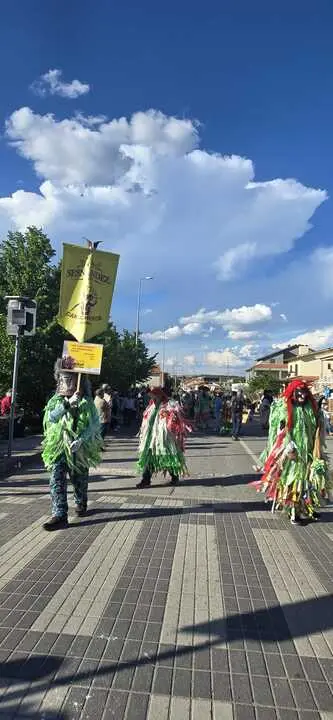 Carucheros de Sesn&aacute;ndez de T&aacute;bara en Bemposta. IMAGEN CEDIDA (15)